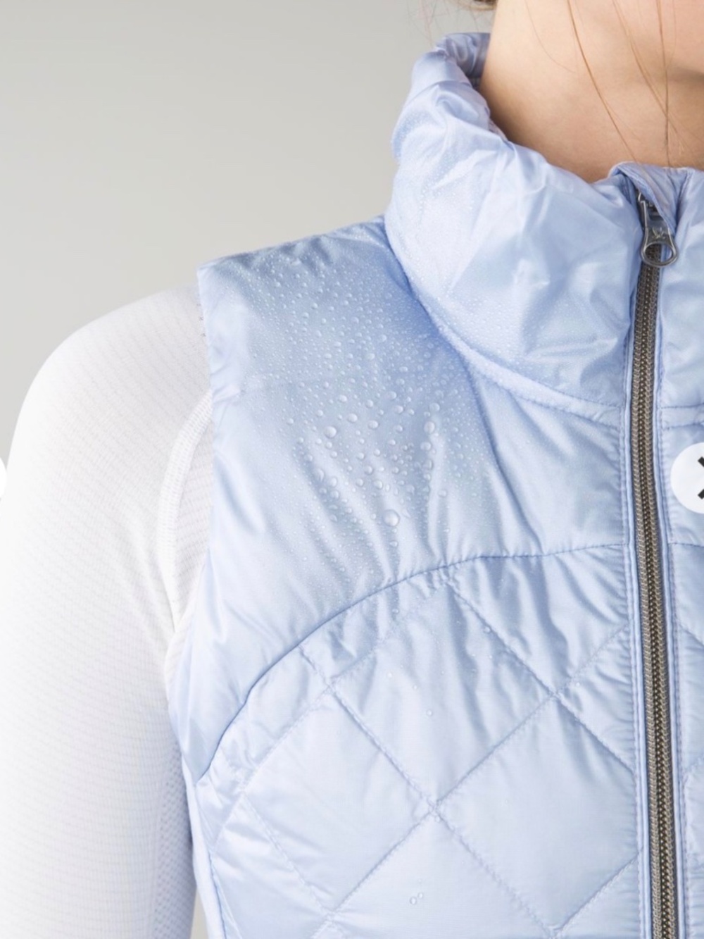 Lululemon Down For A Run Vest *Goose Down Quilted Cool Breeze 12 - Picture 3 of 9